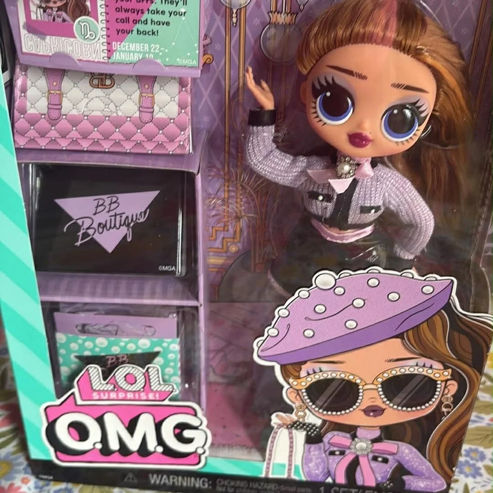 L.O.L. Surprise! O.M.G. Doll in Lavender and Black Outfit